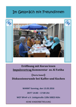 Im Gespr&auml;ch mit Freundinnen