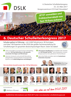 - Deutscher Schulleiterkongress 2016
