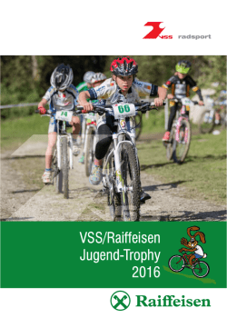 Broschüre VSS-Jugend-Tropyh 2016
