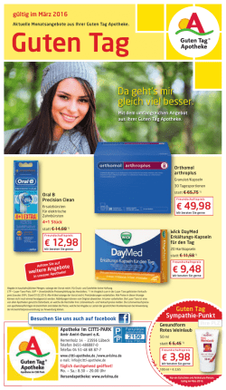 Guten Tag - Apotheken Umschau