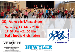 10. Aerobic Marathon - Sport Union Hildisrieden