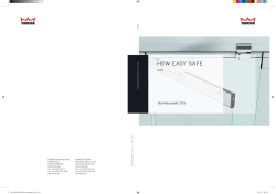 HSW EASY SAFE - Xavannah Datenmaster