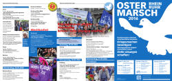 OMA Zeitung 2016 - Ostermarsch Rhein Ruhr