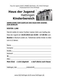 Anmeldung