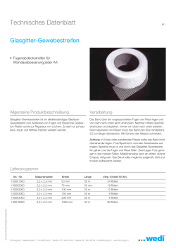 Technisches Datenblatt
