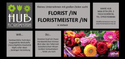 - Floristmeisterei Hub