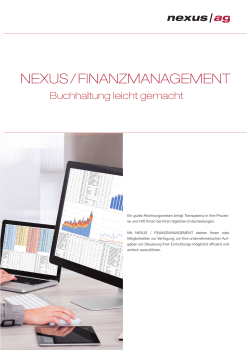 Broschuere Finanzmanagement