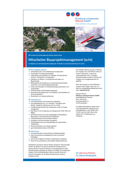 Ihr Service-Partner im Gesundheitspark