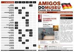 Rundschreiben - Amigos do Museu