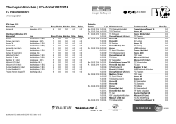 Vereinsspielplan TCP 2016