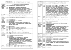 Pfarrbrief - Hochpustertal