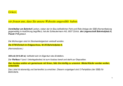 Gr&uuml;ezi, wir freuen uns, dass Sie unsere Webseite angew&auml;hlt haben.