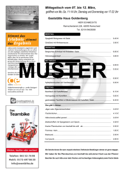 Sa. 11-14 Uhr, Dienstag und Donnerstag von 17