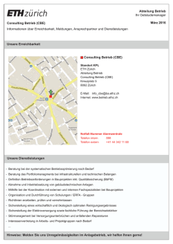 CBE, Consulting Betrieb