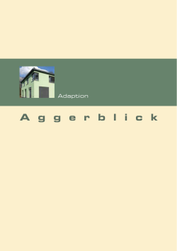 Adaption - Fachklinik Aggerblick