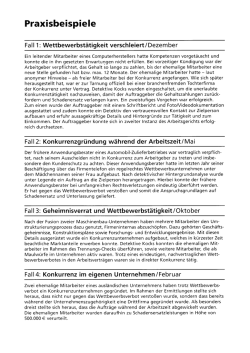 Praxisbeispiele - Kocks Confidence