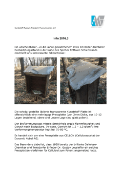 Info 2016,3 - Kunststoff Museum Troisdorf