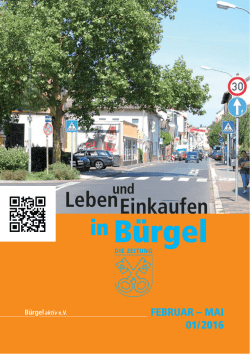 direkt hier - B&uuml;rgel aktiv eV