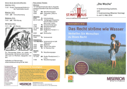 Die Woche - St. Matth&auml;us
