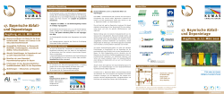 Programm der 17. Bayerischen Abfall- und Deponietage