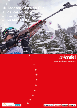 Ausschreibung  - Swiss-Ski