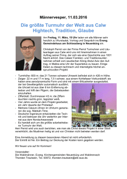 MV_2016_Flyer -  - Evangelische Kirchengemeinde Neuenbürg