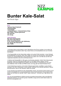 Bunter Kale-Salat