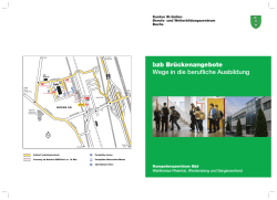 bzb Brücken 2016.indd - Berufs- und Weiterbildungszentrum Buchs