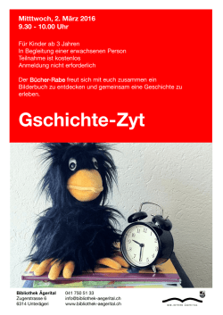 Gschichte-Zyt