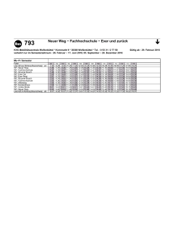 793 Neuer Weg - Fachhochschule