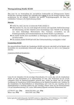 Montageanleitung-Dentler