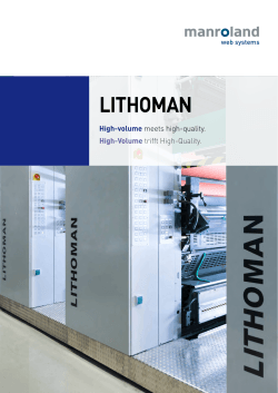 lithoman - manroland web systems GmbH