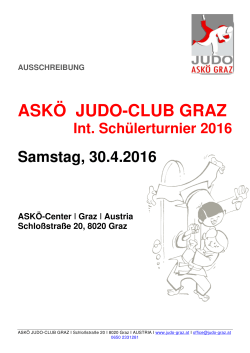 ASKÖ JUDO-CLUB GRAZ - Judo Landesverband Salzburg