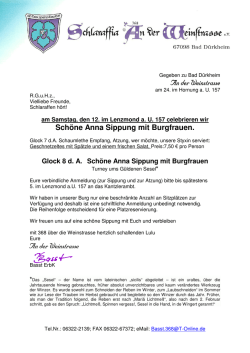 Einlad Sch&ouml;ne Anna Sippung Bgfr 2