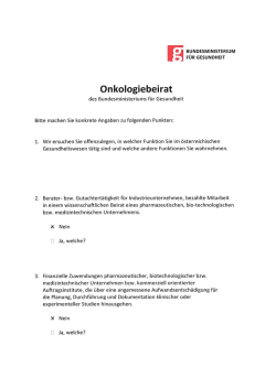 Harald Titzer (PDF 266 KB) - Bundesministerium für Gesundheit