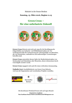 Green Cross - Hochrhein Aktiv