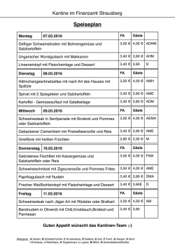280216 Speiseplan - Finanzamt Strausberg