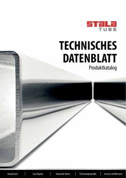 technisches datenblatt