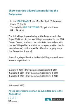 job village - ETH get hired