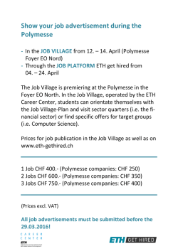 job village - ETH get hired