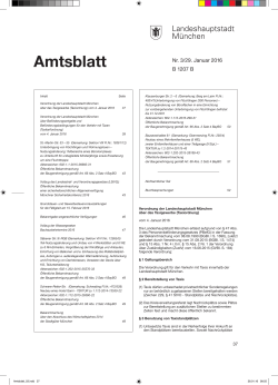 Amtsblatt - München