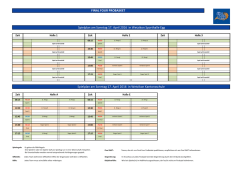 Final Four provisorischer Spielplan 17 04 16 Wetzikon