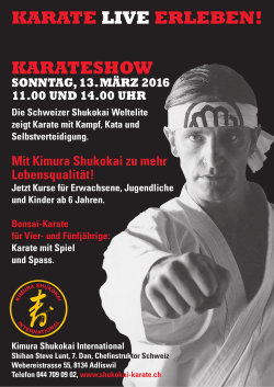 karate live erleben! karateshow
