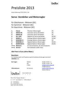 PDF - UNITEK Industrie Elektronik GmbH