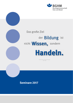 Handeln.