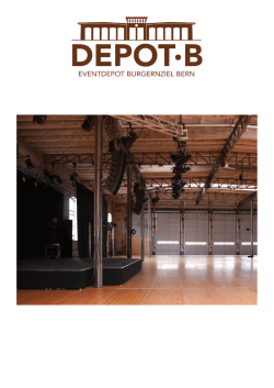 Brochure - depot b