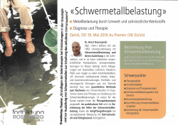 Schwermetallbelastung - Intersyn AG Arzneimittel