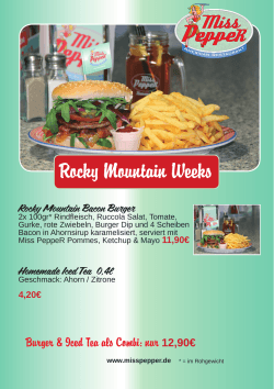 Rocky Mountain Weeks