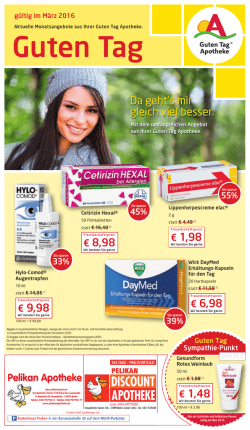 Guten Tag - Apotheken Umschau