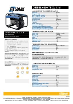 diesel 6500 te xl cm